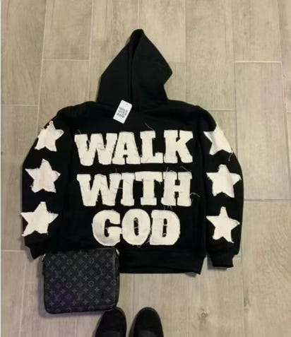 Cool Kids Street hoodie, Gothic top, embroidered hoodie, Model 2118#2119