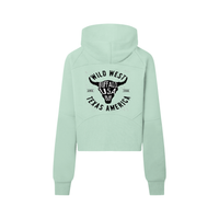 Cropped Half-Zip Hoodie