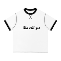 Contrast-Stitched Cotton T-Shirt