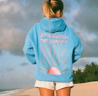 Autumn and winter XS-5XL fleece women's hooded sweatshirt with threaded cuffs, loose hem, warm hooded sweatshirt for women