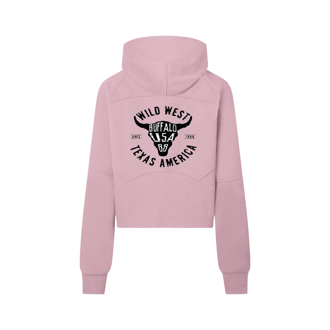 Cropped Half-Zip Hoodie